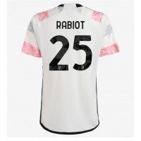 Juventus Adrien Rabiot #25 Bortatröja 2023-24 Korta ärmar